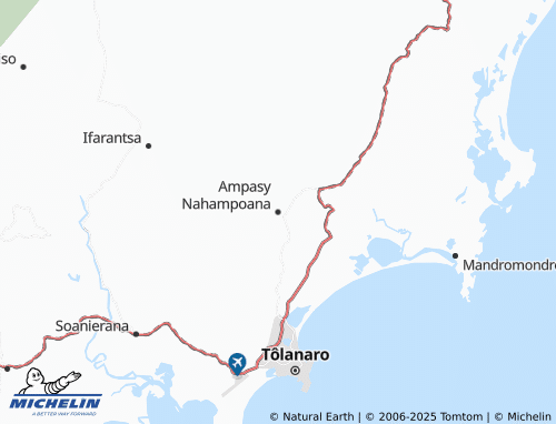 MICHELIN Ampasy Nahampoana map - ViaMichelin