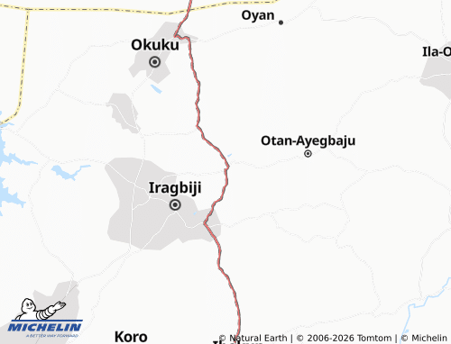 MICHELIN Iree map - ViaMichelin