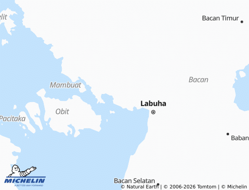 MICHELIN Indomut map - ViaMichelin