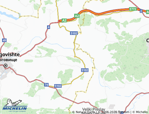 Mapa MICHELIN Ostrets - ViaMichelin