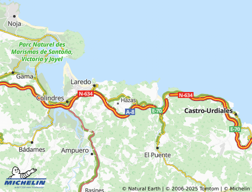 Mapa MICHELIN Iseca Vieja - ViaMichelin