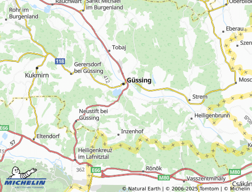 MICHELIN-Landkarte Sankt Nikolaus - ViaMichelin