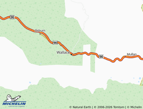 Mappa MICHELIN Wallace - ViaMichelin