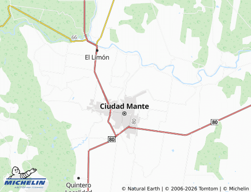 Mapa MICHELIN Nuevo Morelos - ViaMichelin