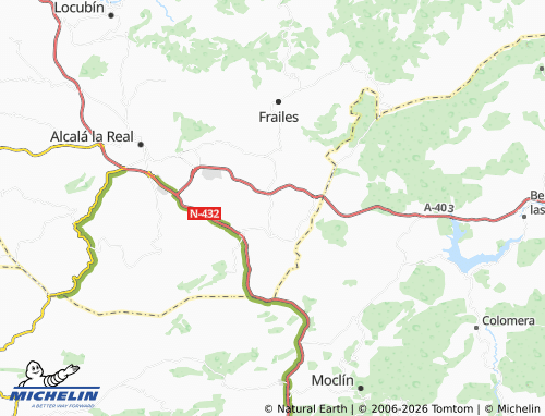 Mappa MICHELIN Casillas de Mures - ViaMichelin