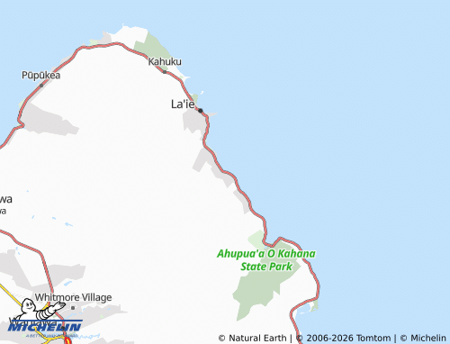 Kaart MICHELIN Hau'ula - ViaMichelin
