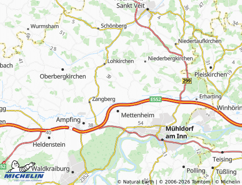 MICHELIN Langenstegham map - ViaMichelin
