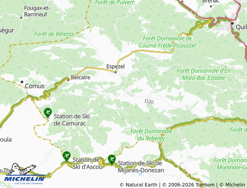 Mapa MICHELIN Mazuby - ViaMichelin