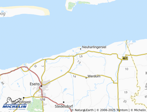 MICHELIN Bettenwarfen map - ViaMichelin