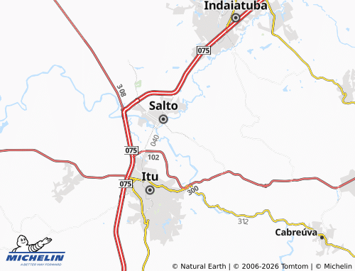 Mapa MICHELIN Pedregulho - ViaMichelin