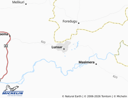 Mappa MICHELIN Lunsar - ViaMichelin