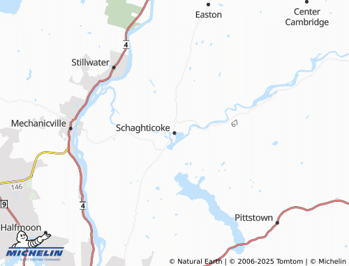 MICHELIN Schaghticoke map - ViaMichelin