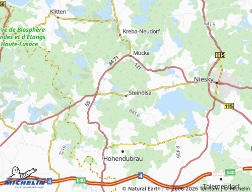 Carte MICHELIN Steinölsa - ViaMichelin