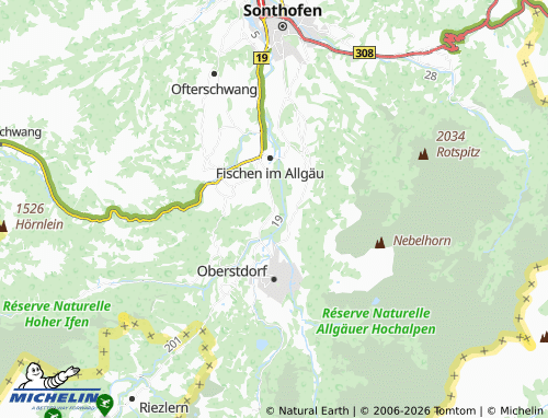 MICHELIN Langenwang map - ViaMichelin