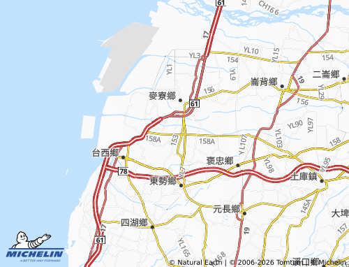Kaart MICHELIN fan zai liao - ViaMichelin