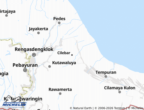 MICHELIN Cilebar map - ViaMichelin