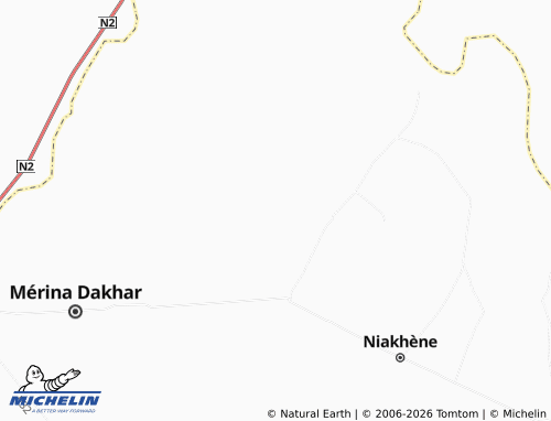 Mapa MICHELIN Ndiompi - ViaMichelin