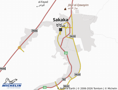 MICHELIN-Landkarte al-Rawdah - ViaMichelin