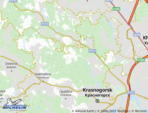 MICHELIN Saburovo map - ViaMichelin