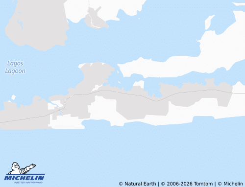 MICHELIN Sangotedo map - ViaMichelin