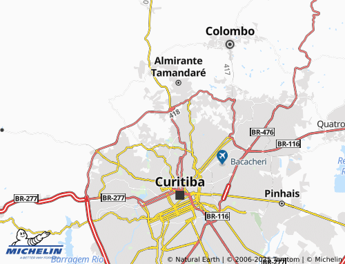MICHELIN Taboão map - ViaMichelin