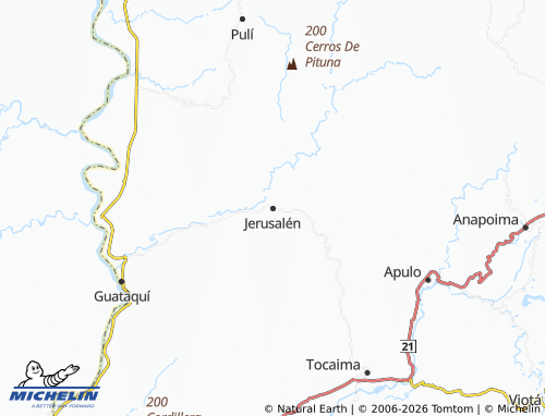 MICHELIN Jerusalén map - ViaMichelin