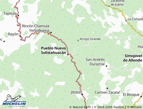 Mapa MICHELIN San Lorenzo - ViaMichelin