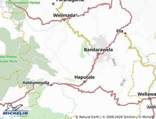 Mappa MICHELIN Jayaminipura - ViaMichelin