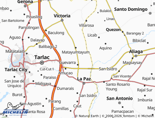 MICHELIN Lomboy map - ViaMichelin
