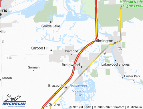 Mapa MICHELIN Diamond - ViaMichelin