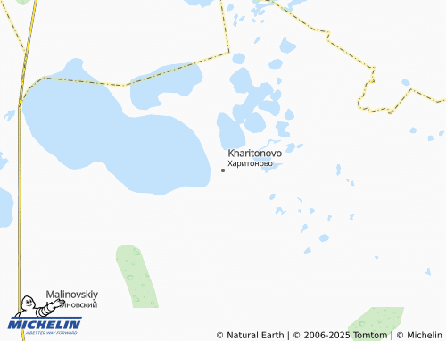 MICHELIN Kharitonovo map - ViaMichelin