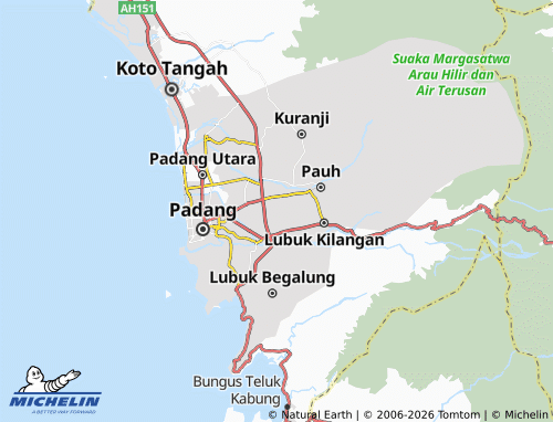 Mapa MICHELIN Pisang - ViaMichelin