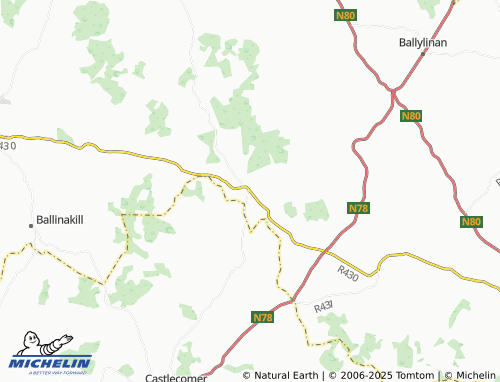 MICHELIN The Swan map - ViaMichelin