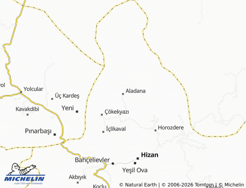Mappa MICHELIN Aladana - ViaMichelin