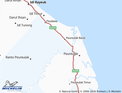 MICHELIN Paya Seungat map - ViaMichelin