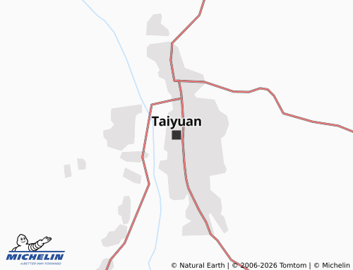 Mapa MICHELIN Taiyuan - ViaMichelin
