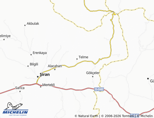 Mappa MICHELIN Telme - ViaMichelin