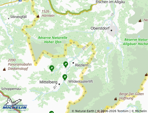 MICHELIN Schwende map - ViaMichelin