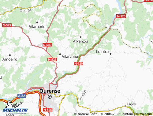 MICHELIN-Landkarte Sobrado - ViaMichelin