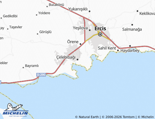 MICHELIN Çelebibağı map - ViaMichelin