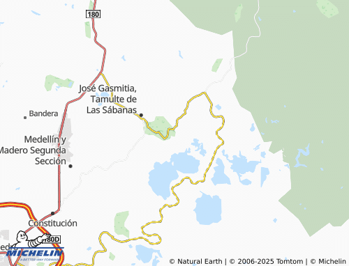 MICHELIN Buena Vista Primera Sección map - ViaMichelin