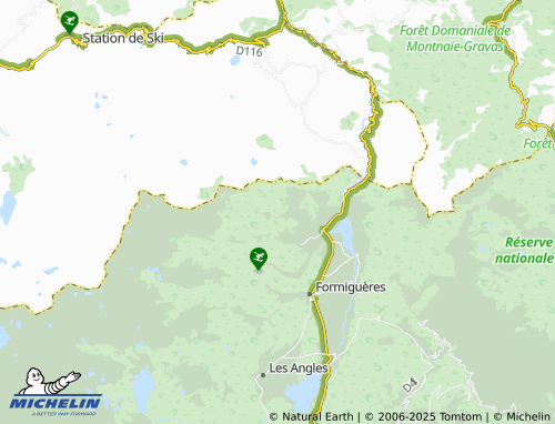 Mapa MICHELIN Station de Puyvalador - ViaMichelin