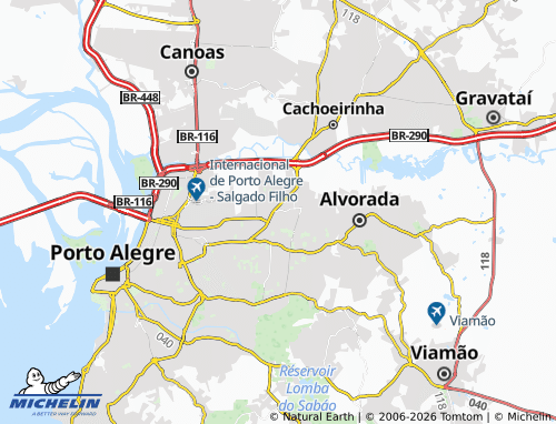 Mappa MICHELIN Sarandi - ViaMichelin