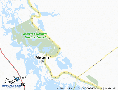 MICHELIN Sivé map - ViaMichelin