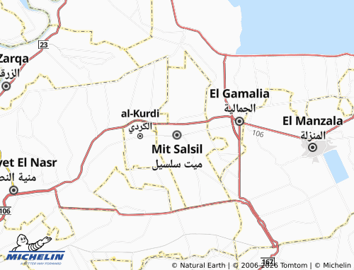 Mapa MICHELIN Mit Salsil - ViaMichelin