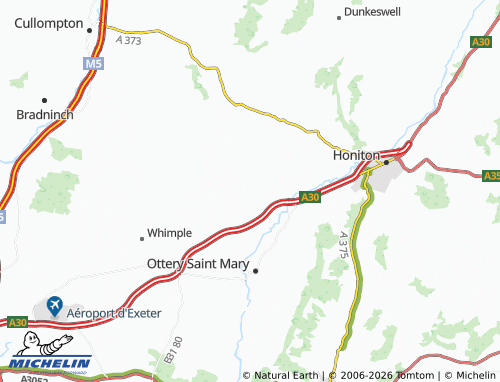 Carte MICHELIN Feniton - ViaMichelin