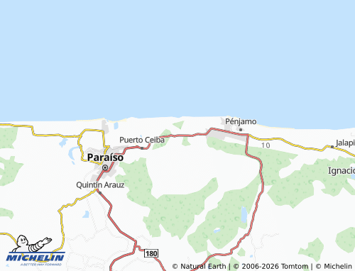 Mappa MICHELIN José María Morelos y Pavón - ViaMichelin