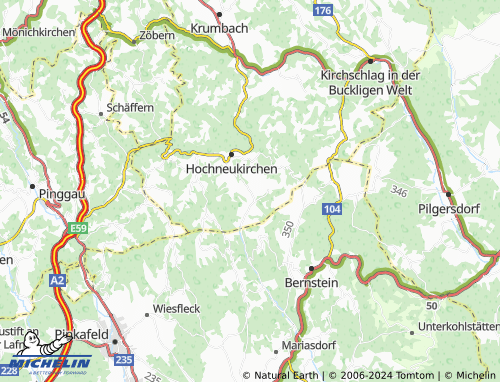 Michelin-Landkarte Irsching | ViaMichelin : Routen, Landkarten ...