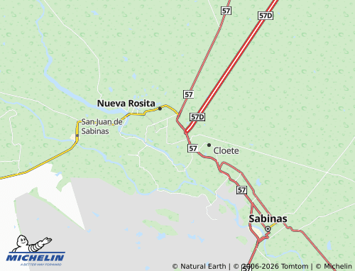 Mapa MICHELIN Dávila - ViaMichelin
