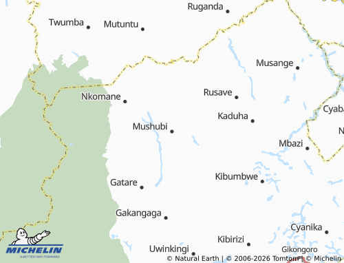 MICHELIN-Landkarte Mushubi - ViaMichelin